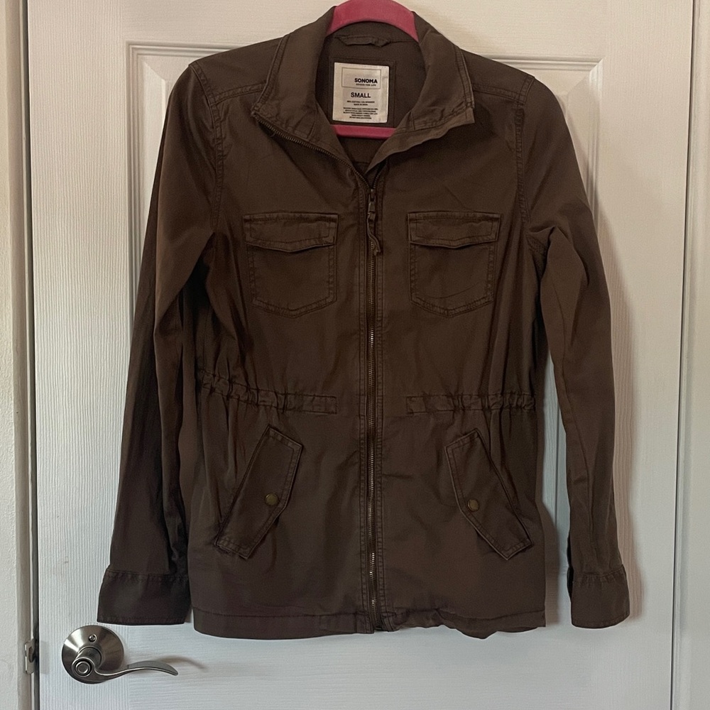 Sonoma Dark Brown Utility Jacket